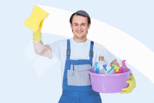 Local stain removal service working in an Islington property