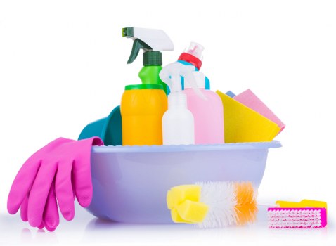 Detailed one-off cleaning for kitchen and bathroom areas