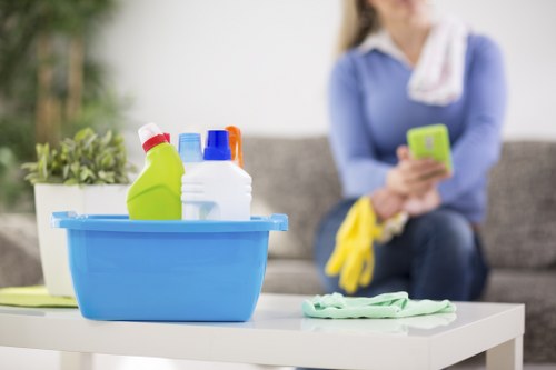 PCI-compliant secure payment process for carpet cleaning services