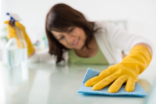 Local carpet cleaning service in a busy Islington workplace