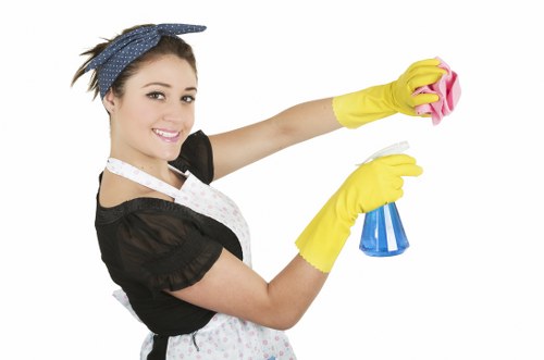 Freshly cleaned carpets in an Islington business premises