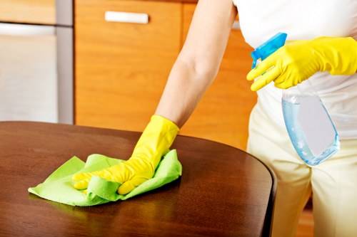 Professional communal area cleaning for a residential building in Islington